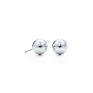 Tiffany & Co. Sterling Silver Ball Earrings